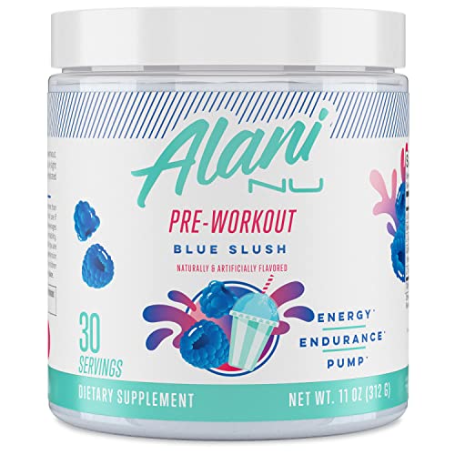 Blue Slush Sugar Free Pre Workout Powder 30 Servings E835073