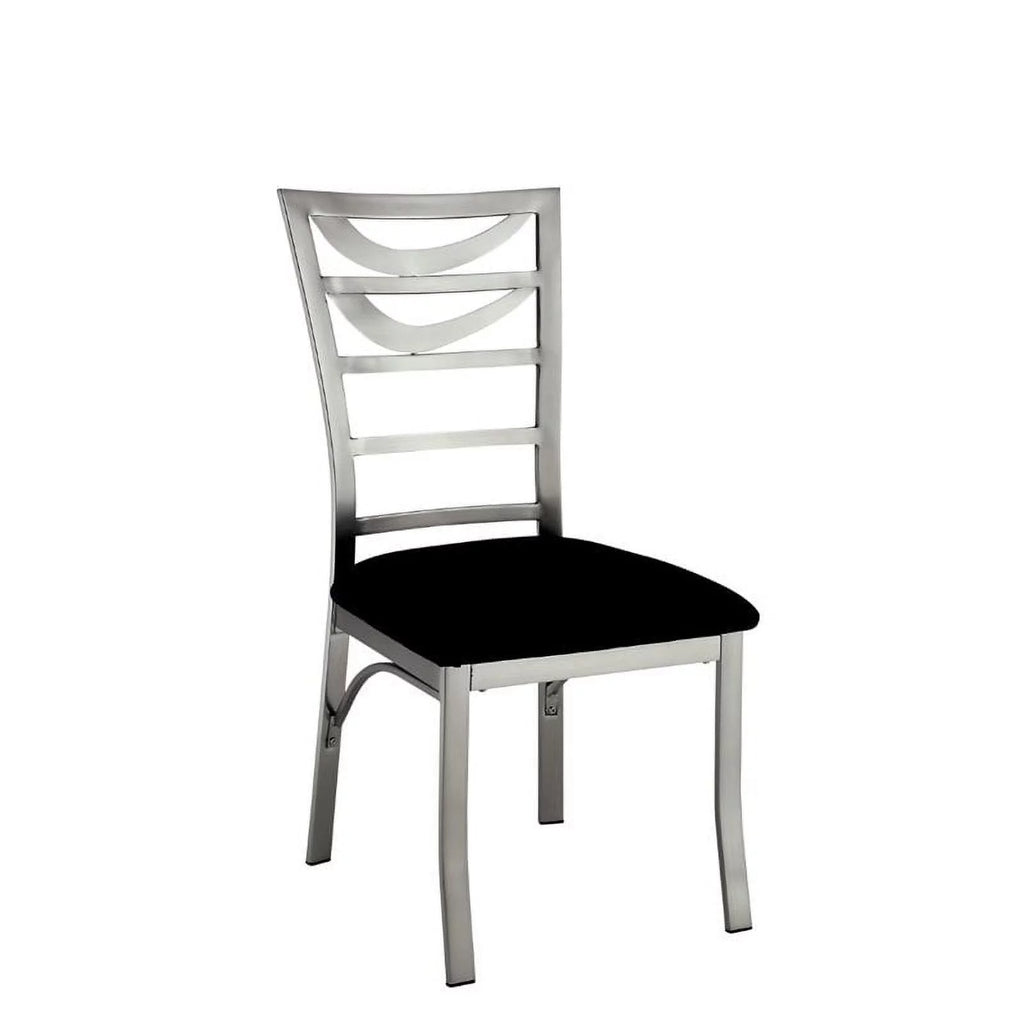 Stainless Steel Dining Chair Set of 2 P892410