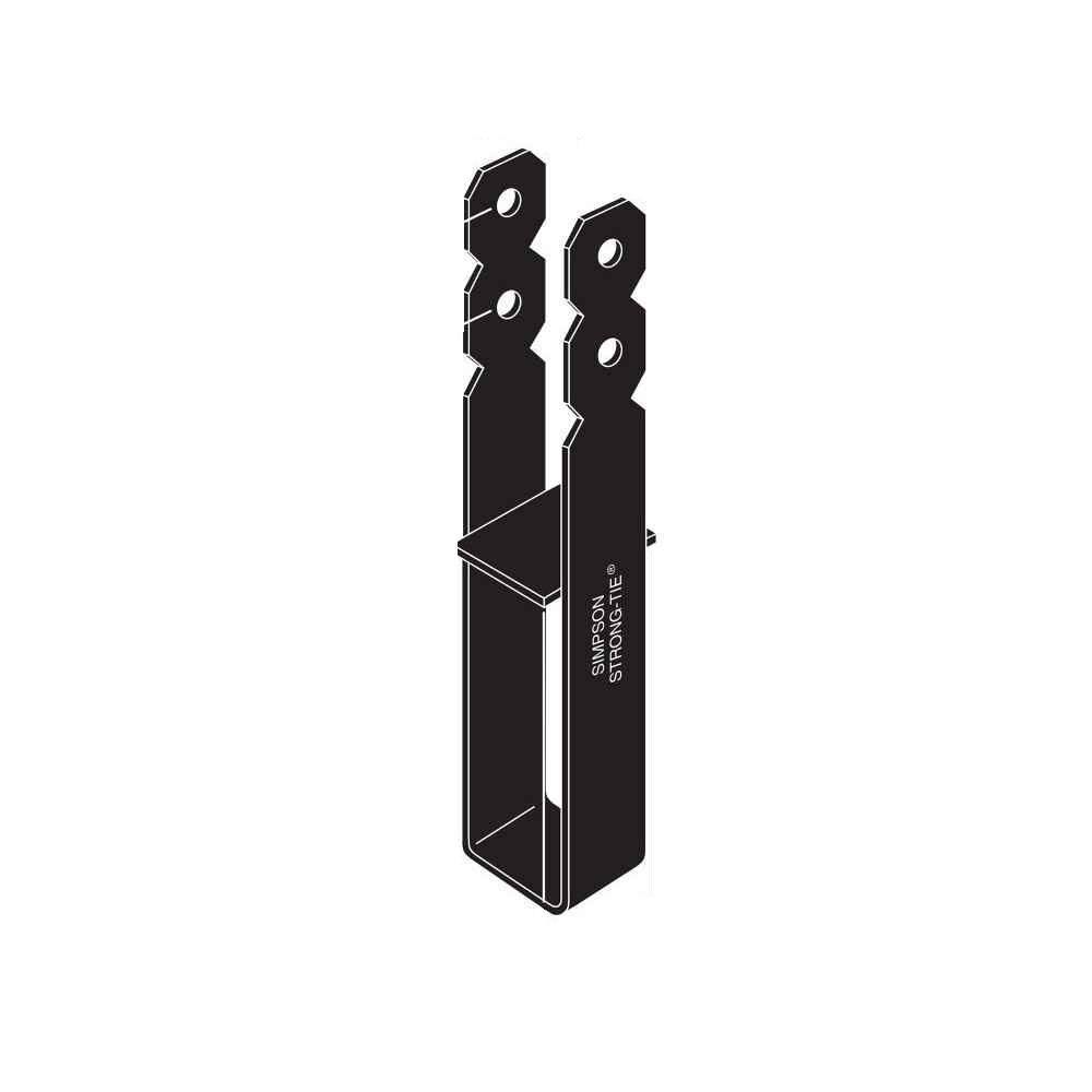 4 x 6 Column Base Black X143711
