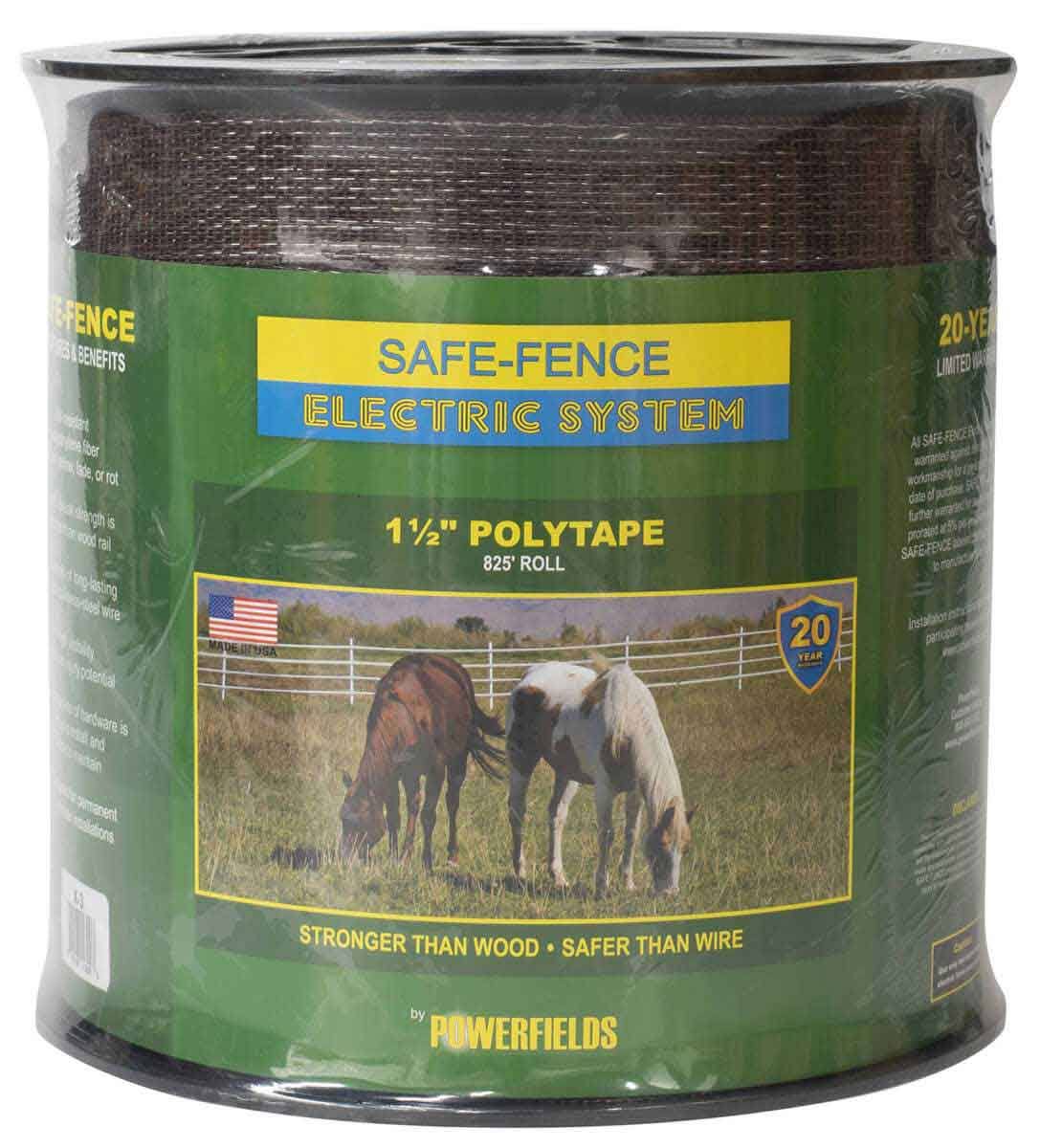 Brown 825& Poly Tape Electric Fence System F611