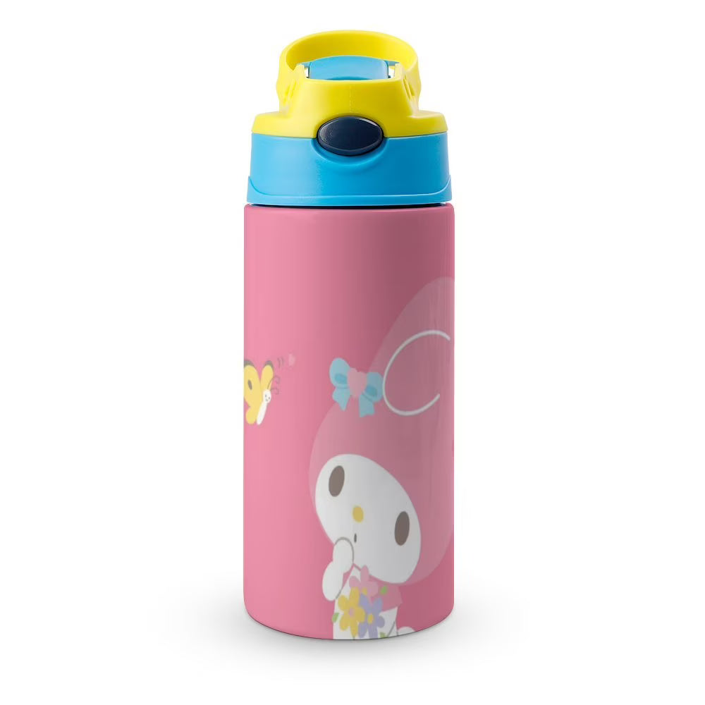 Stainless Steel Vacuum Insulated Water Bottle With Straw C302