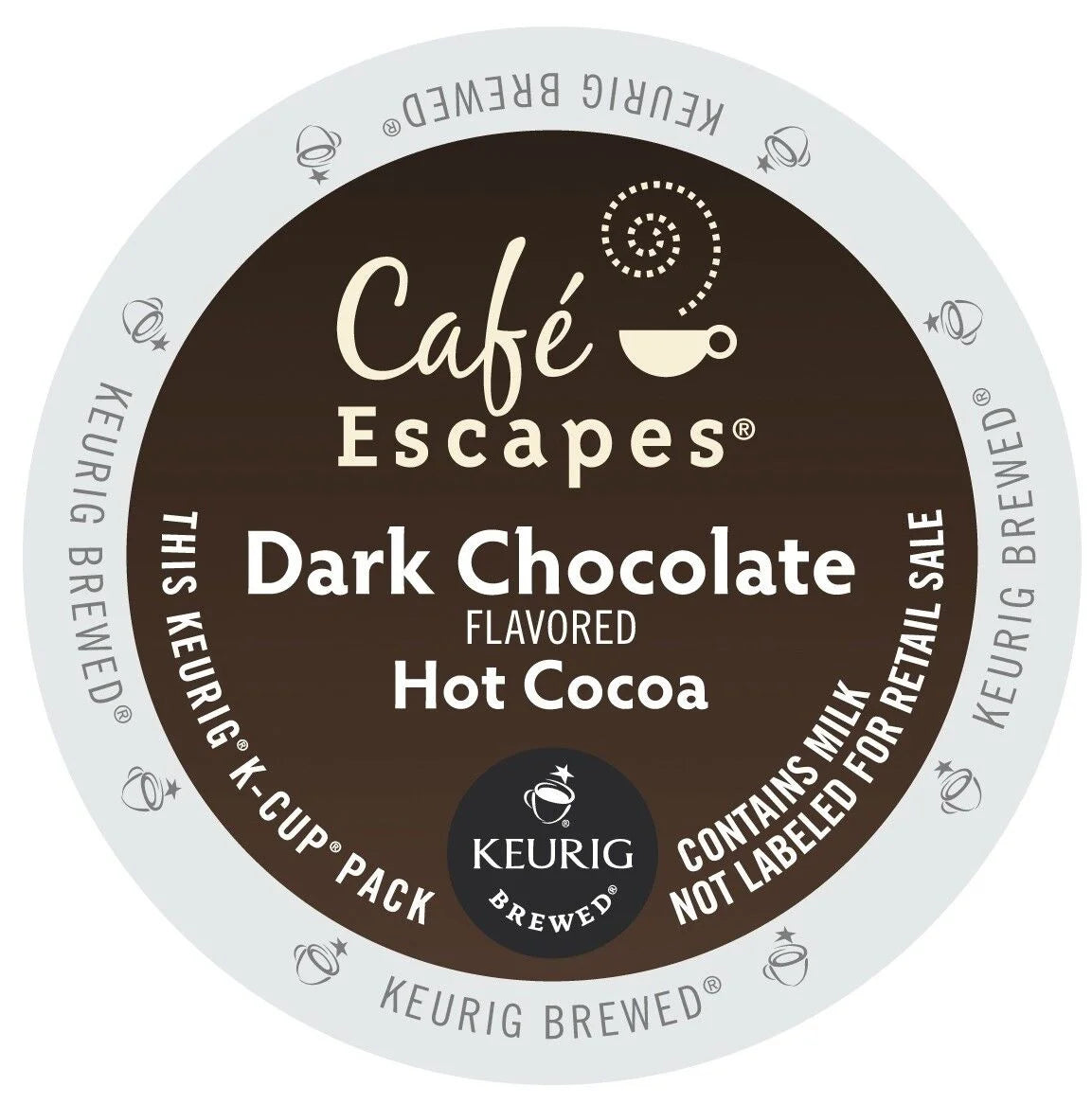 Dark Chocolate Hot Cocoa 24 count K cups D97900