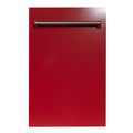 18 in. Red Gloss Stainless Steel Dishwasher K9023
