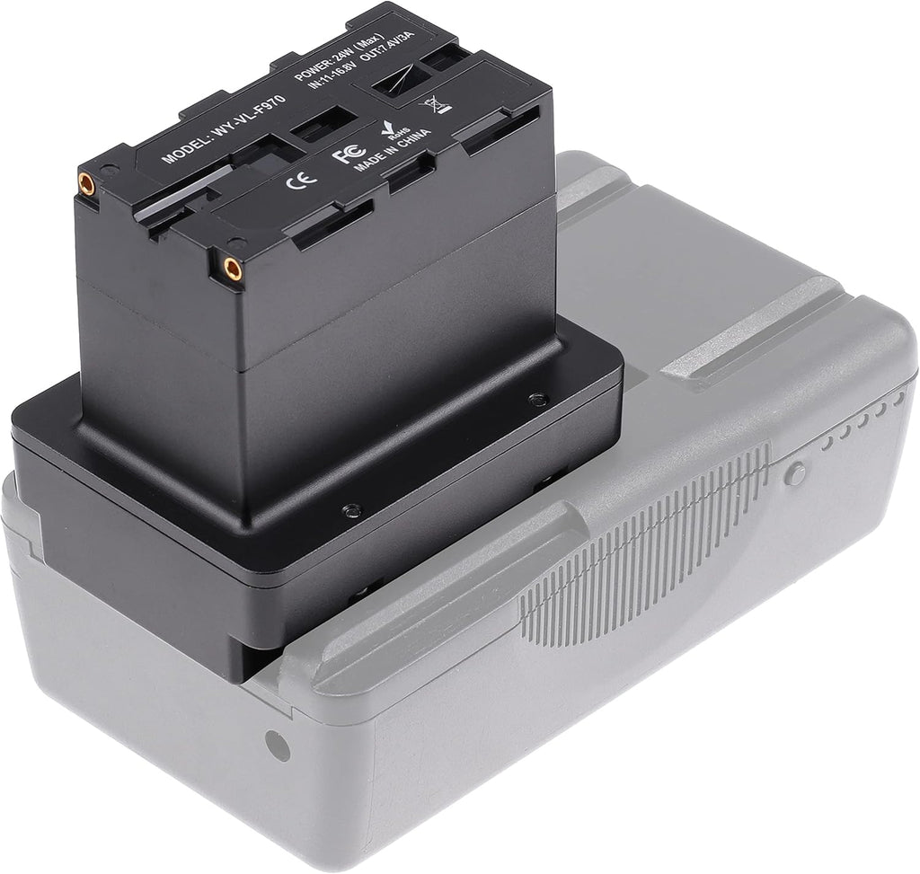 V-Mount D-tap Battery Plate Adapter to NP-F Battery Power Adapter W940
