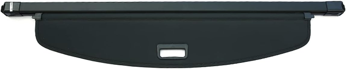 Black Retractable Rear Trunk Cargo Cover O6469