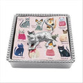 Beaded Napkin Box D5859