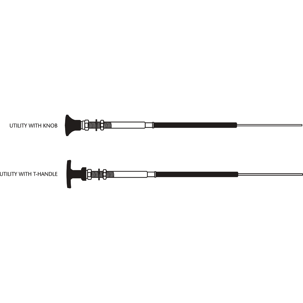 33 Lu Cable with Knob T Hand Y25814