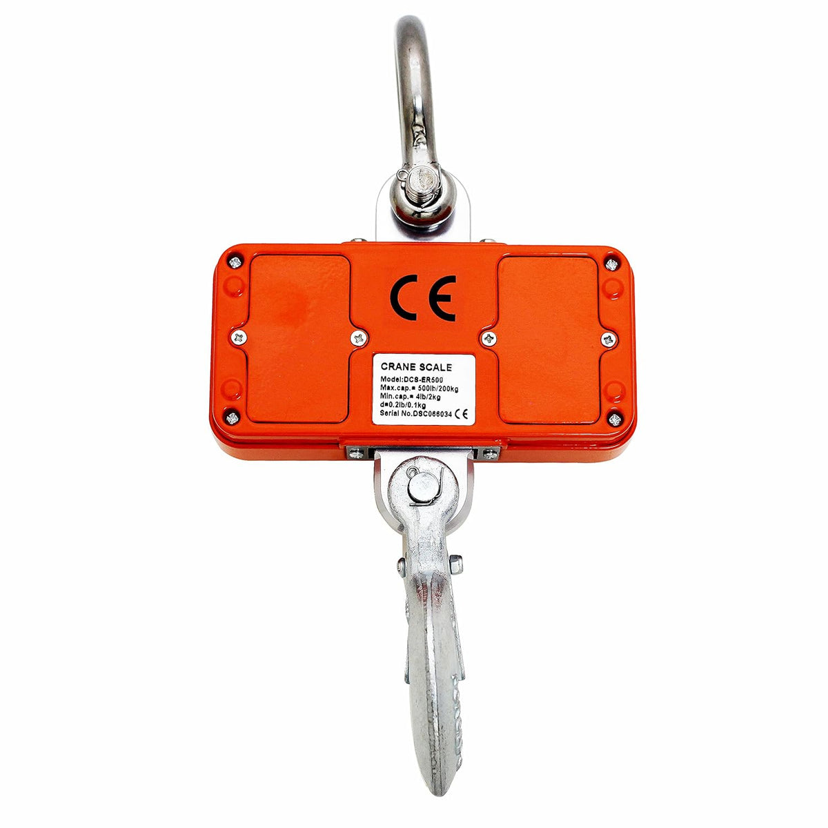 Digital Crane Scale 1000lb 500kg Heavy Duty Compact Hanging Scale LED Display V28503