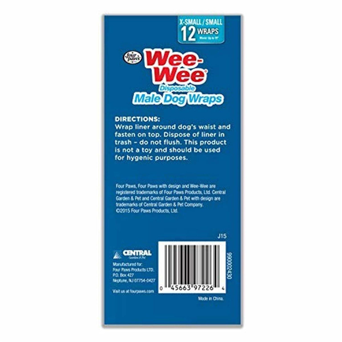 Disposable Male Dog Wraps W39314