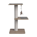 Gray Cat Scratch Post C3336