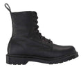 Black Virginia Leather Dr Martens Boots F55431