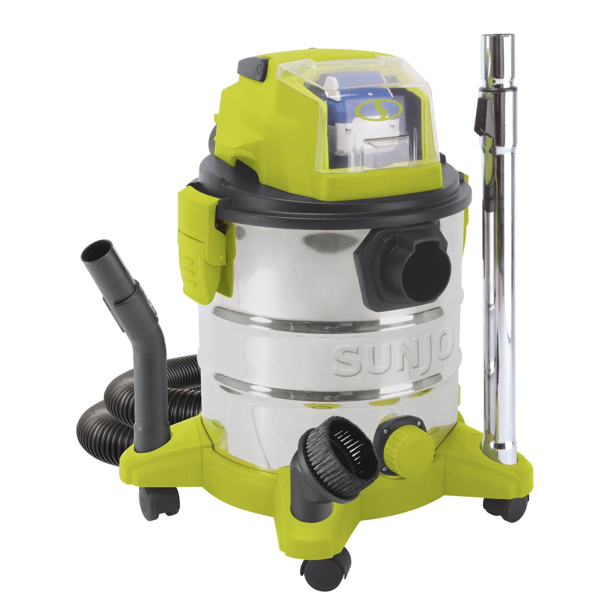 24-Volt Cordless Portable Stainless Steel Wet/Dry Vacuum Kit, 5.2 gal S981575