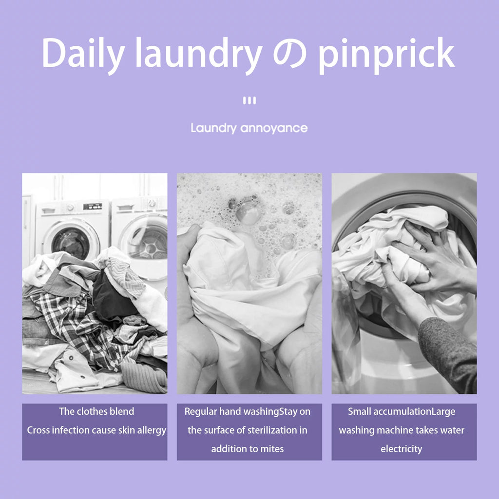 8L Portable Mini Folding Washing Machine G281