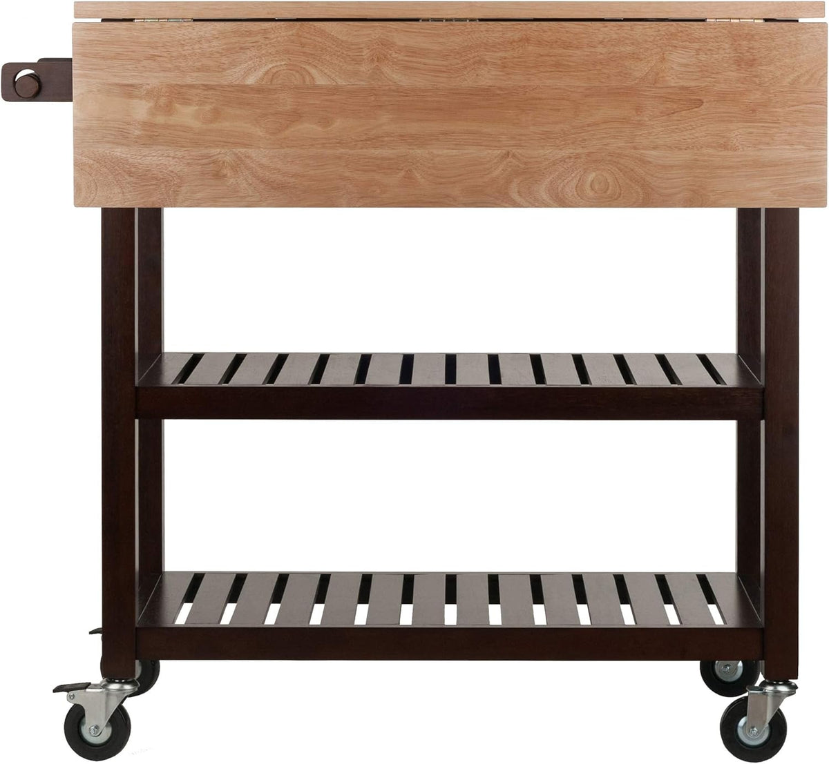 Cappuccino Natural Kitchen Cart B99527