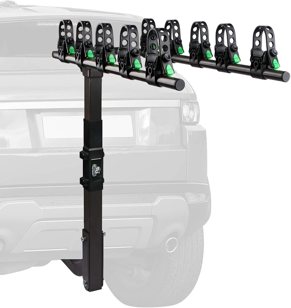 5 Bike Rack Hitch Mount Double Foldable Rack J240230