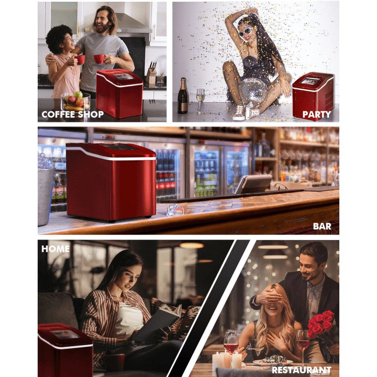 Portable Countertop Ice Maker U469
