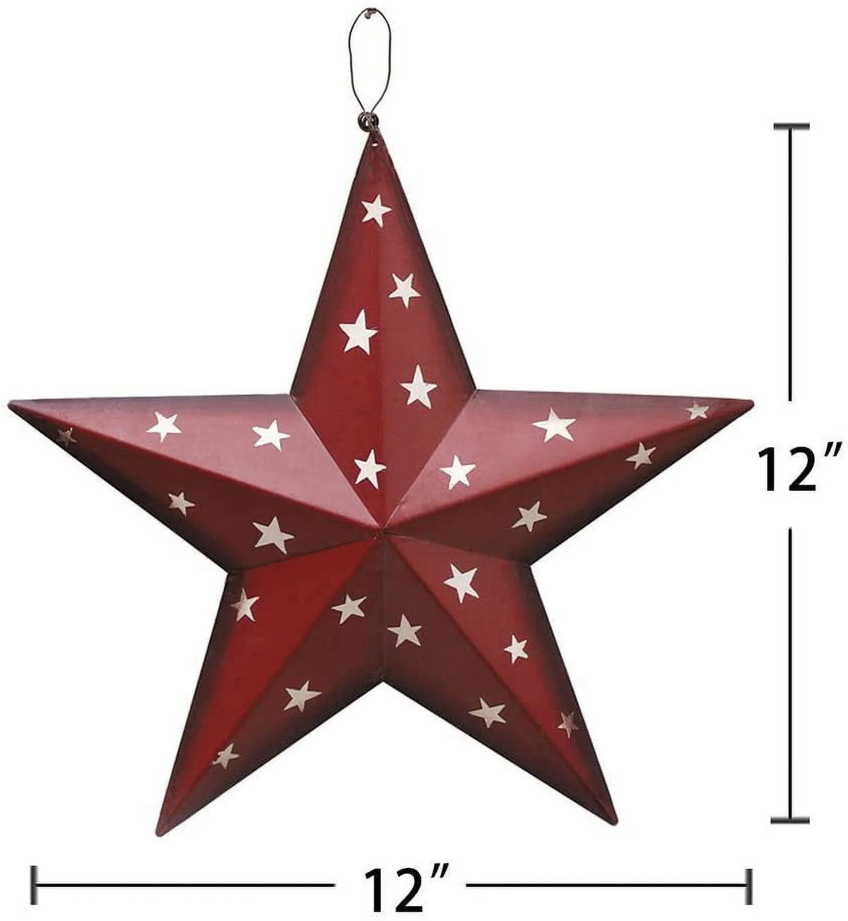 3D Stars Wall Decor (Set of 3) V71450