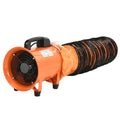 8" Utility Blower Extractor Fan with 16ft Duct Hose Y604