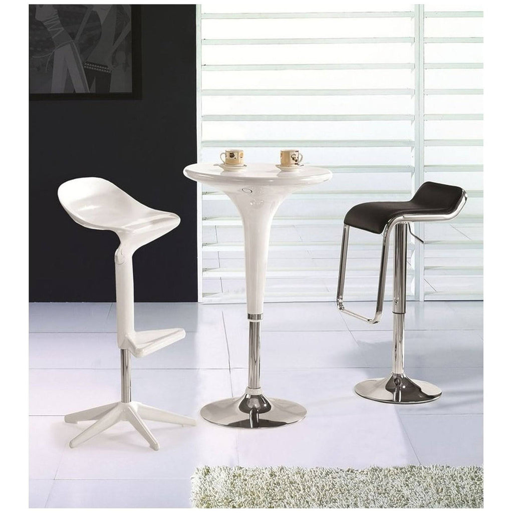 Brown Flat Bar Stool Chair H725458