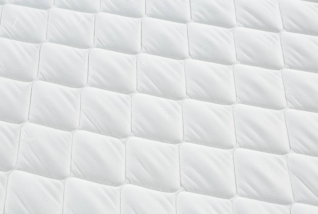 Queen Mattress White Fabric Q605