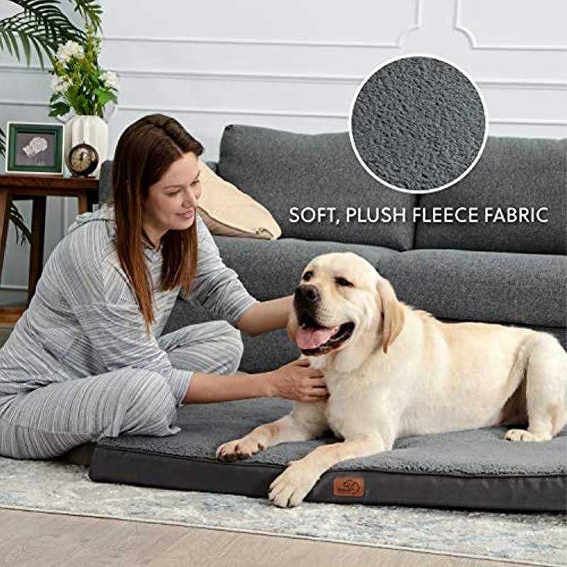 Large Dogs Orthopedic Waterproof Dog Bed with Removable Washable Cover K34833