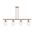 Black Antique Brass 3 Light Island Light G2506