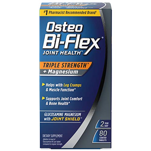 Glucosamine & Magnesium Joint Supplement, 80 Tablets I1256