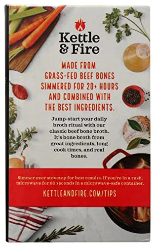 Beef Bone Broth 16.9 Oz (Pack of 6) K824853