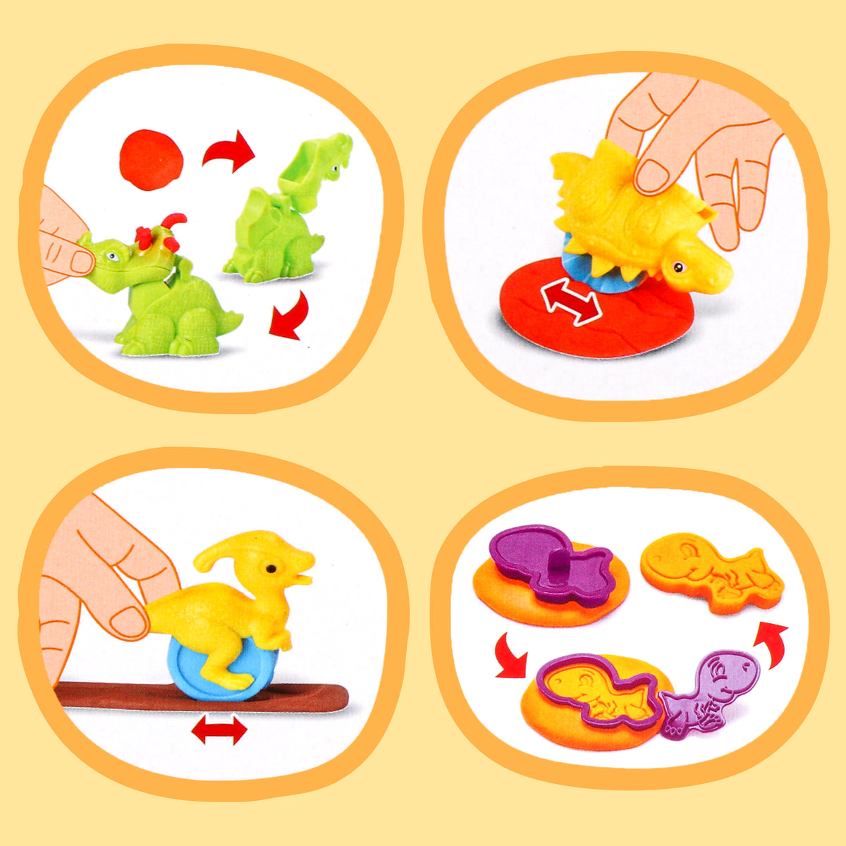Dinosaur World Play Dough Set U5730