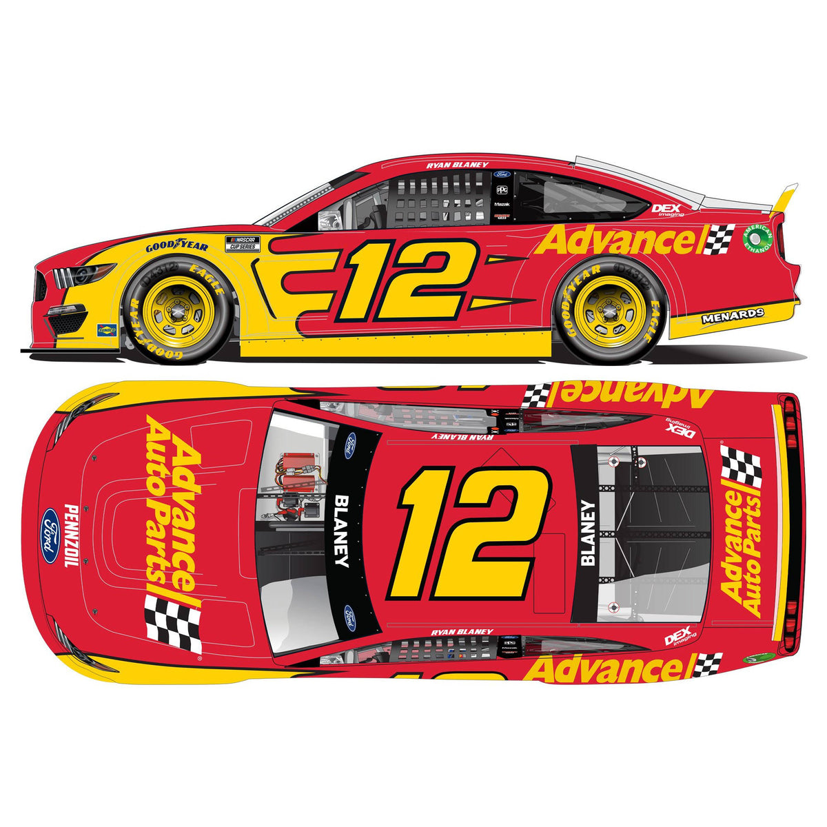 1:24 Die-Cast Ford Mustang L7665