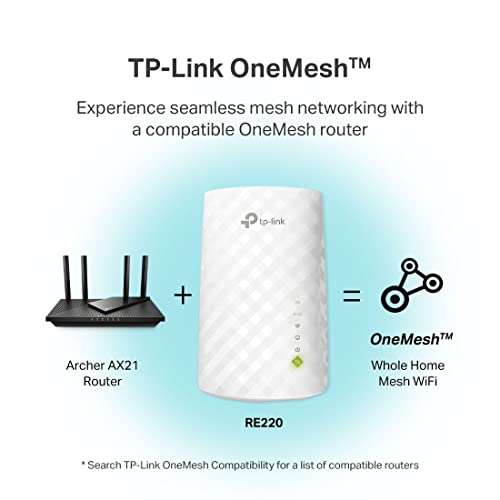 WiFi Extender with Ethernet Port, Dual Band 5GHz/2.4GHz Y161886