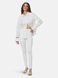 White High Rise Skinny Jeans P666357