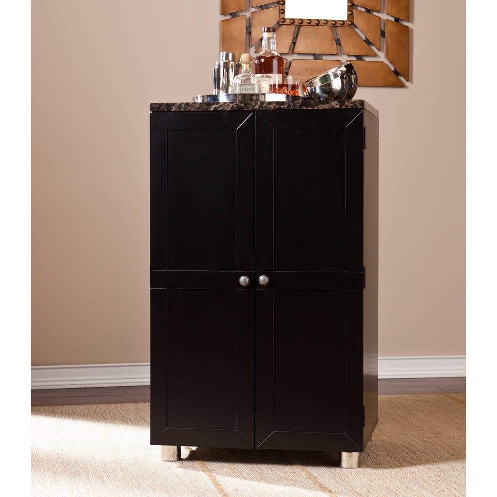 Black Bar Cabinet S6247