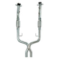 X Pipe Exhaust with Catalytic Converters W1064