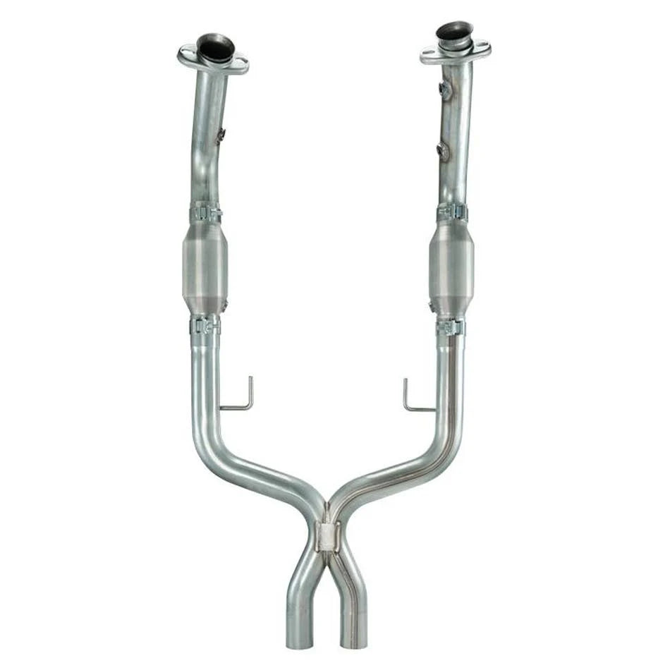 X Pipe Exhaust with Catalytic Converters W1064