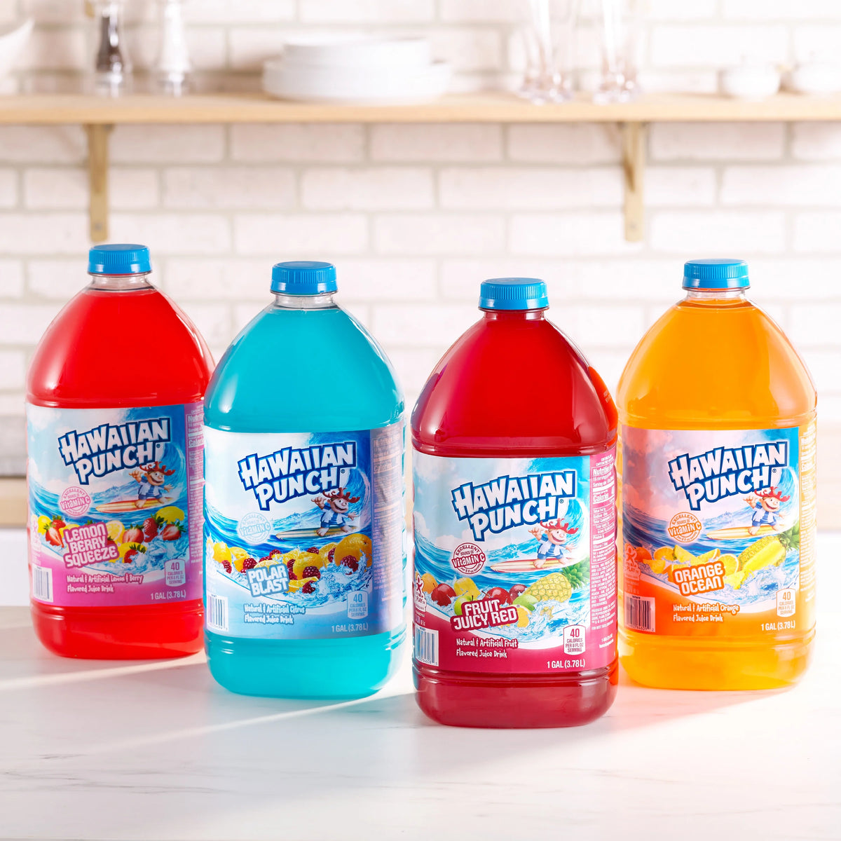 Green Berry Rush Juice Drink, 1 gal bottle K16188