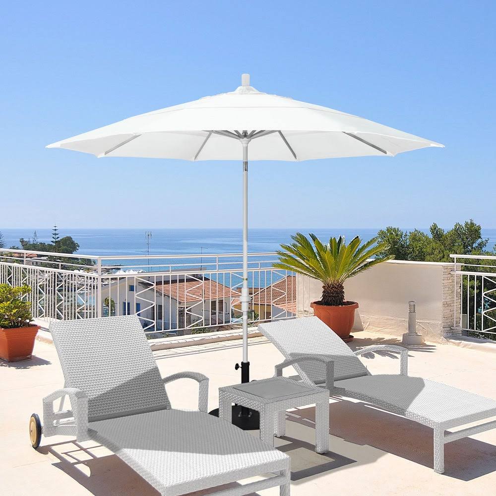 Beige Aluminum Market Umbrella R7285