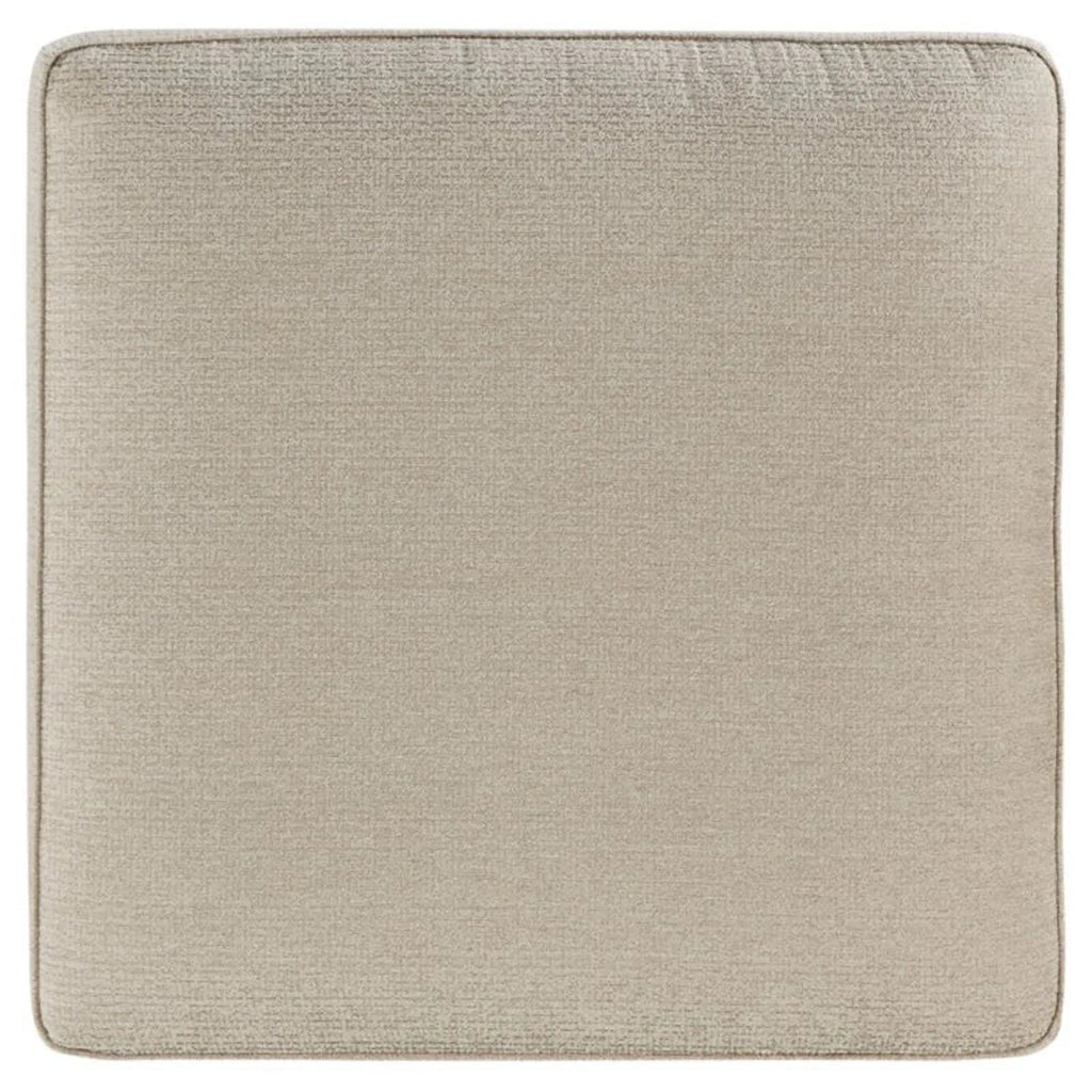 Putty Beige Fabric Oversized Accent Ottoman A59036