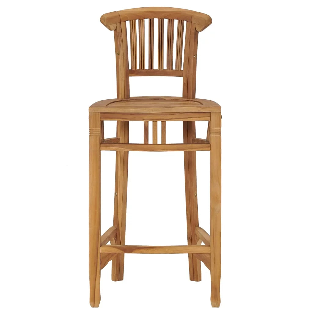 Solid Teak Wood Bar Stool R290