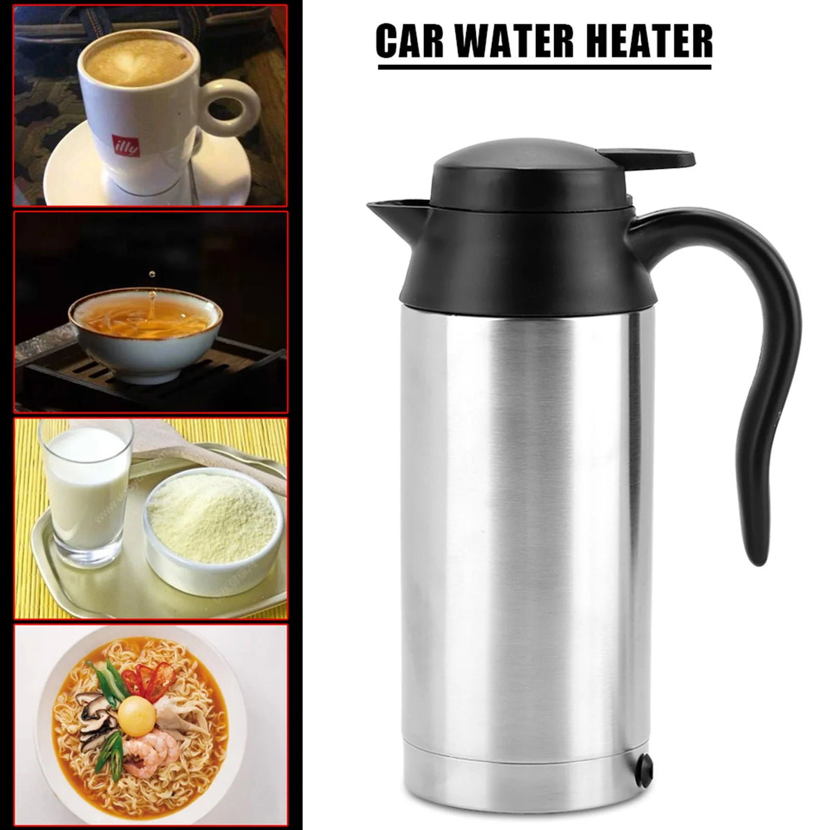 750ml Stainless Steel Car Kettle T249