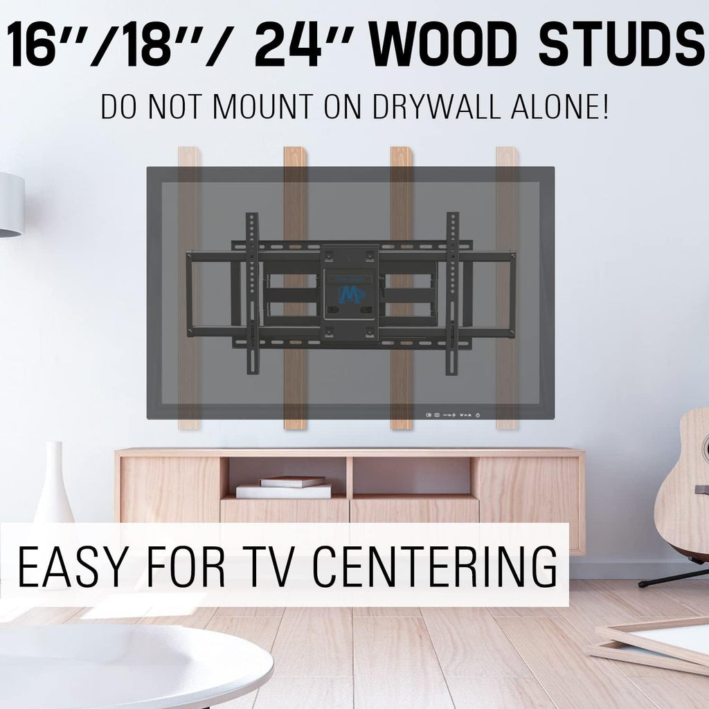 TV Wall Mount Full Motion for 42-84" TVs up to 132LBS, Max VESA 800x400mm M620