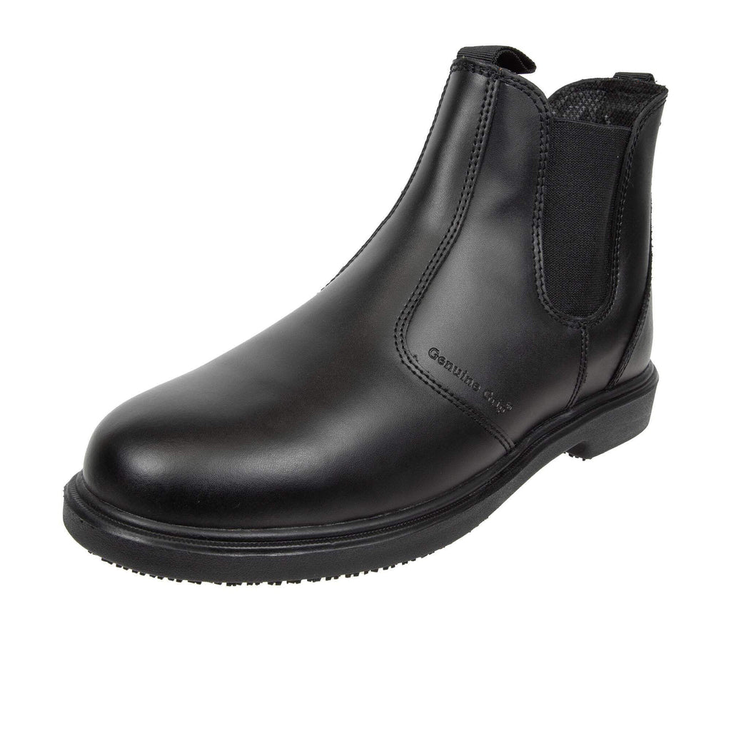 Black Wide Work Boot W7405