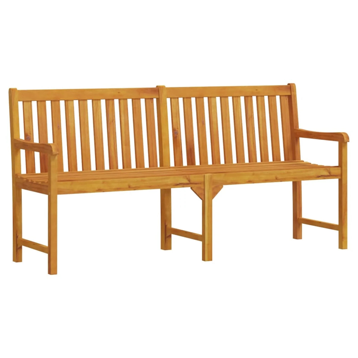 70.9" Solid Acacia Wood Patio Bench S100692