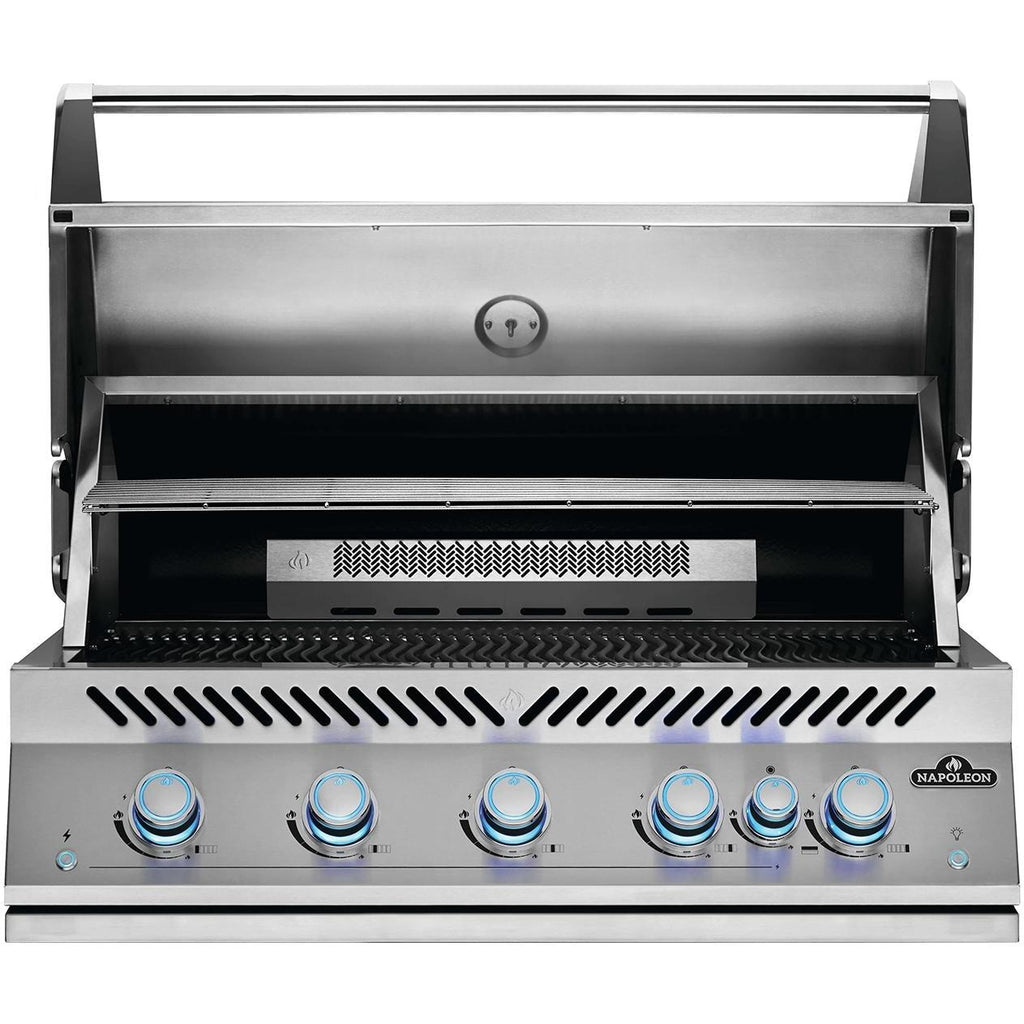 38-Inch Propane Gas Grill with Infrared Rear Burner and Rotisserie Kit W899827