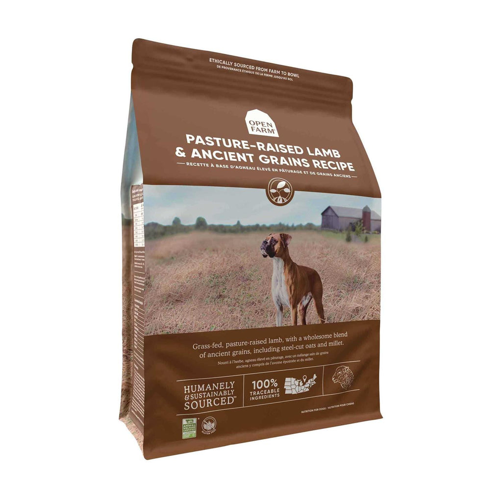 Pasture Raised Lamb Ancient Grains Dry Dog Food E1424