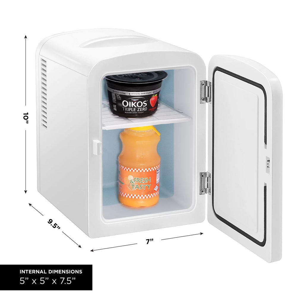 Portable 4L Mini Fridge Black Y7230