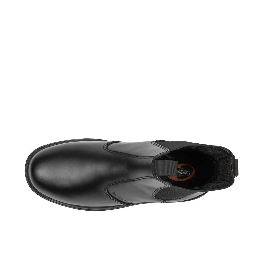 Black Wide Work Boot W7405