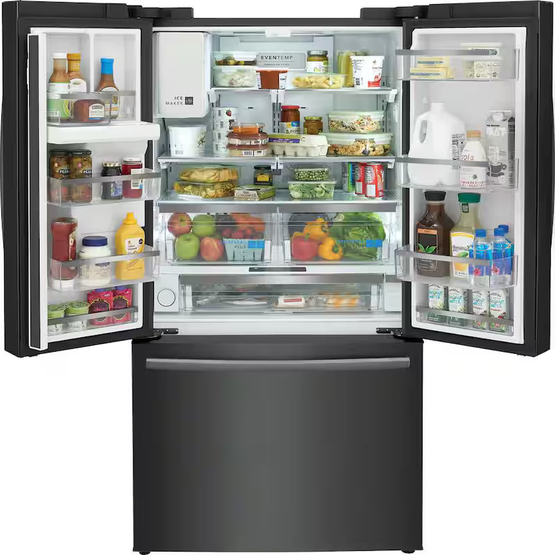 22.6 cu. ft. French Door Refrigerator in Black Stainless Steel V5959