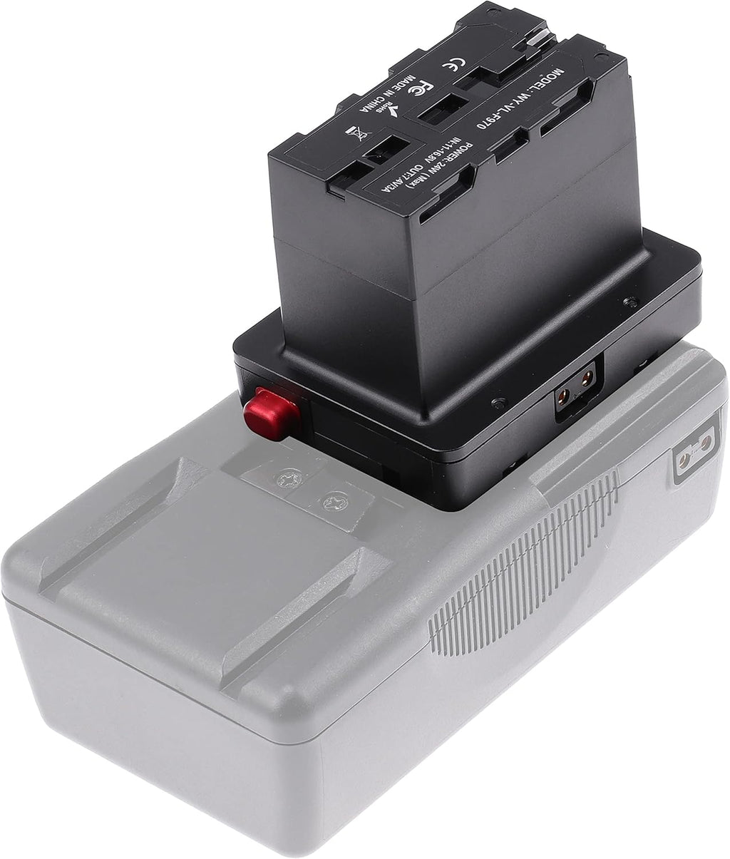 V-Mount D-tap Battery Plate Adapter to NP-F Battery Power Adapter W940