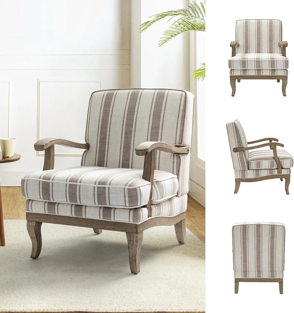 Upholstered Accent Chair Set Of 2 E890